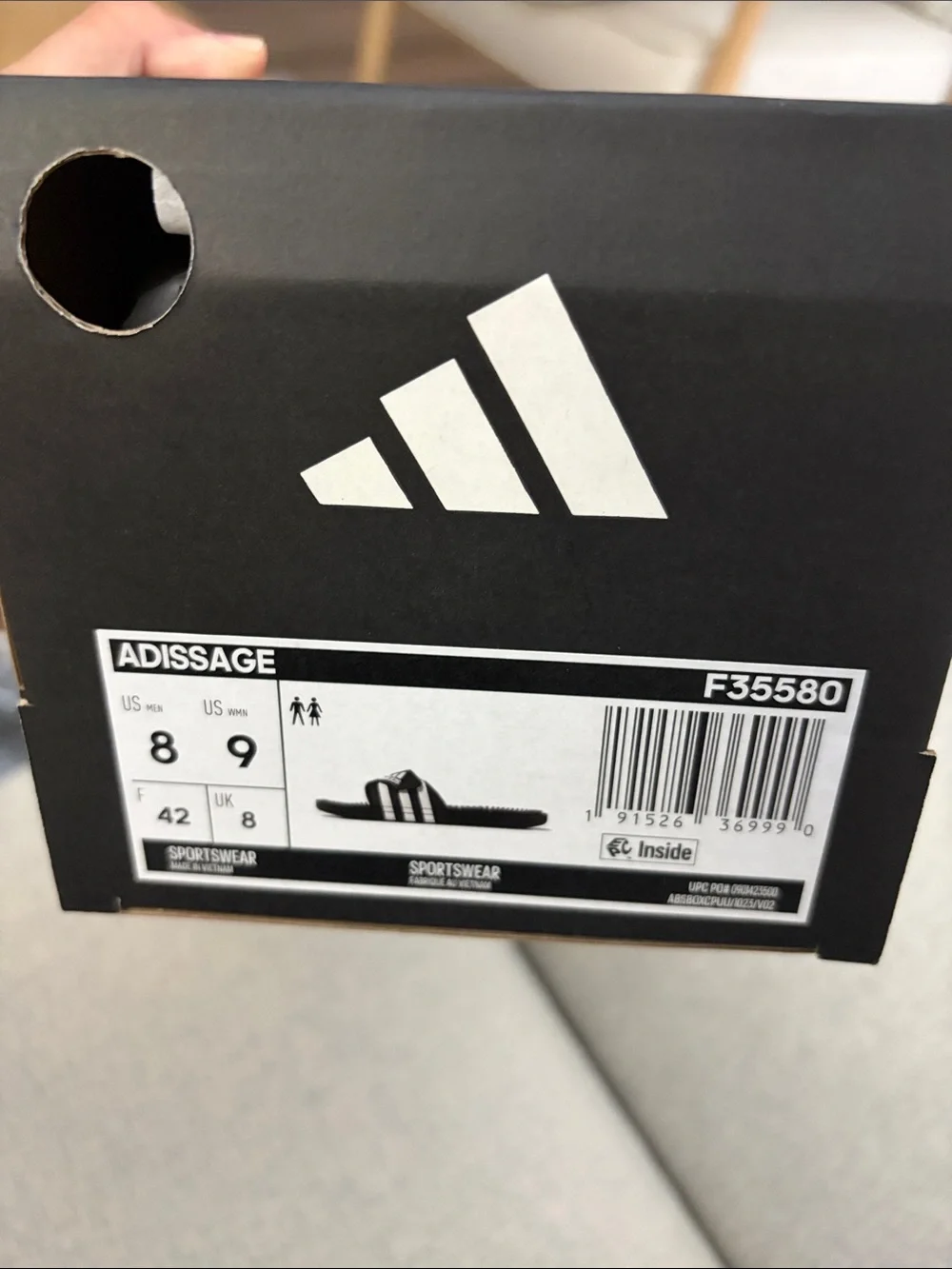 adidas men’s slide